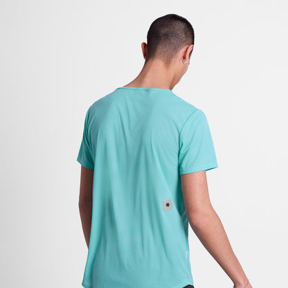 ランニングTシャツ SM25011c1071 Reactive Flow T-shirt - Bluelogo [メンズ]