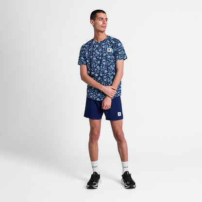 ランニングTシャツ SM25012c1065 Flower Combat T-shirt - Blueflower [メンズ]