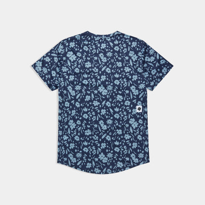 ランニングTシャツ SM25012c1065 Flower Combat T-shirt - Blueflower [メンズ]