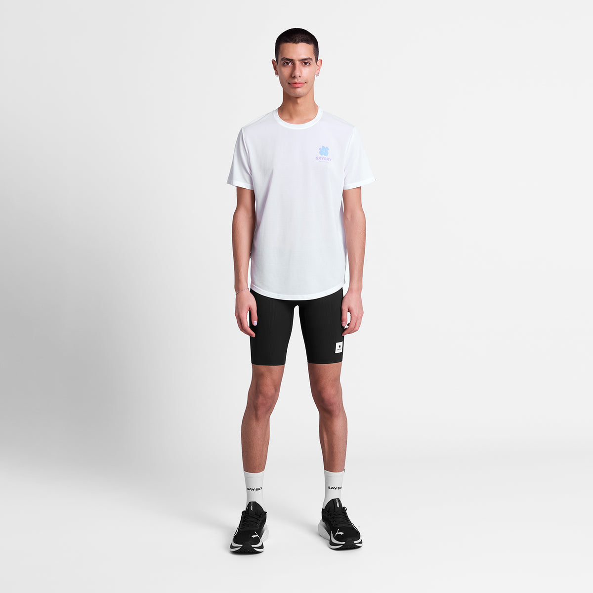 ランニングTシャツ SM25014c101 Flower Combat T-shirt - White [メンズ]