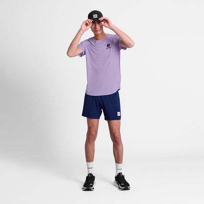 ランニングTシャツ SM25019c716 Flower Flow T-shirt - Purple [メンズ]