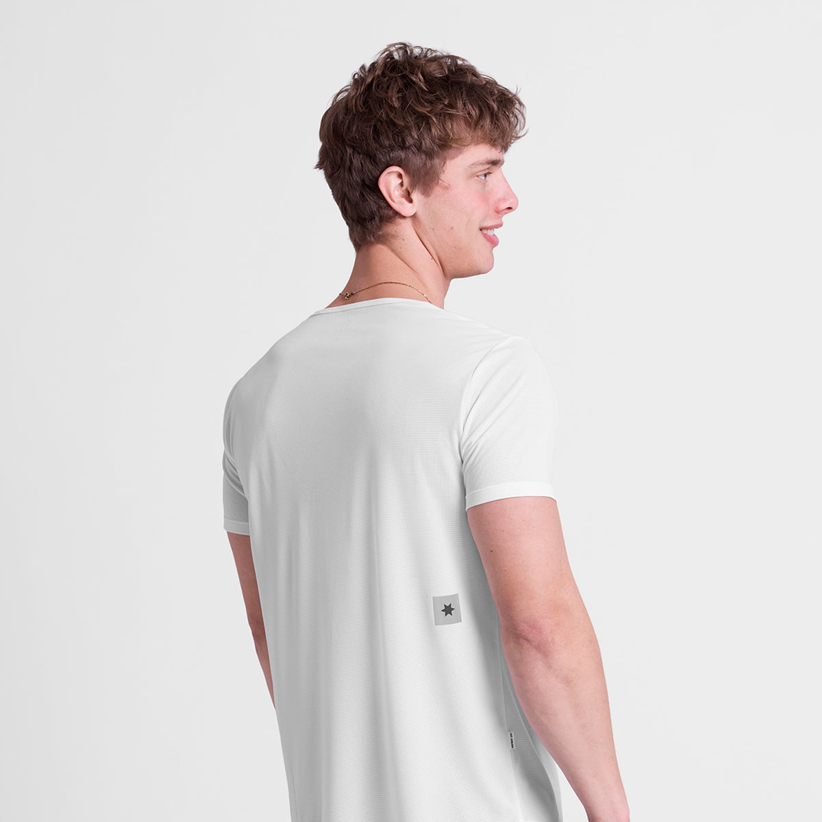 ランニングTシャツ SM25020c101 Zig Zag Flow T-shirt - White [メンズ]