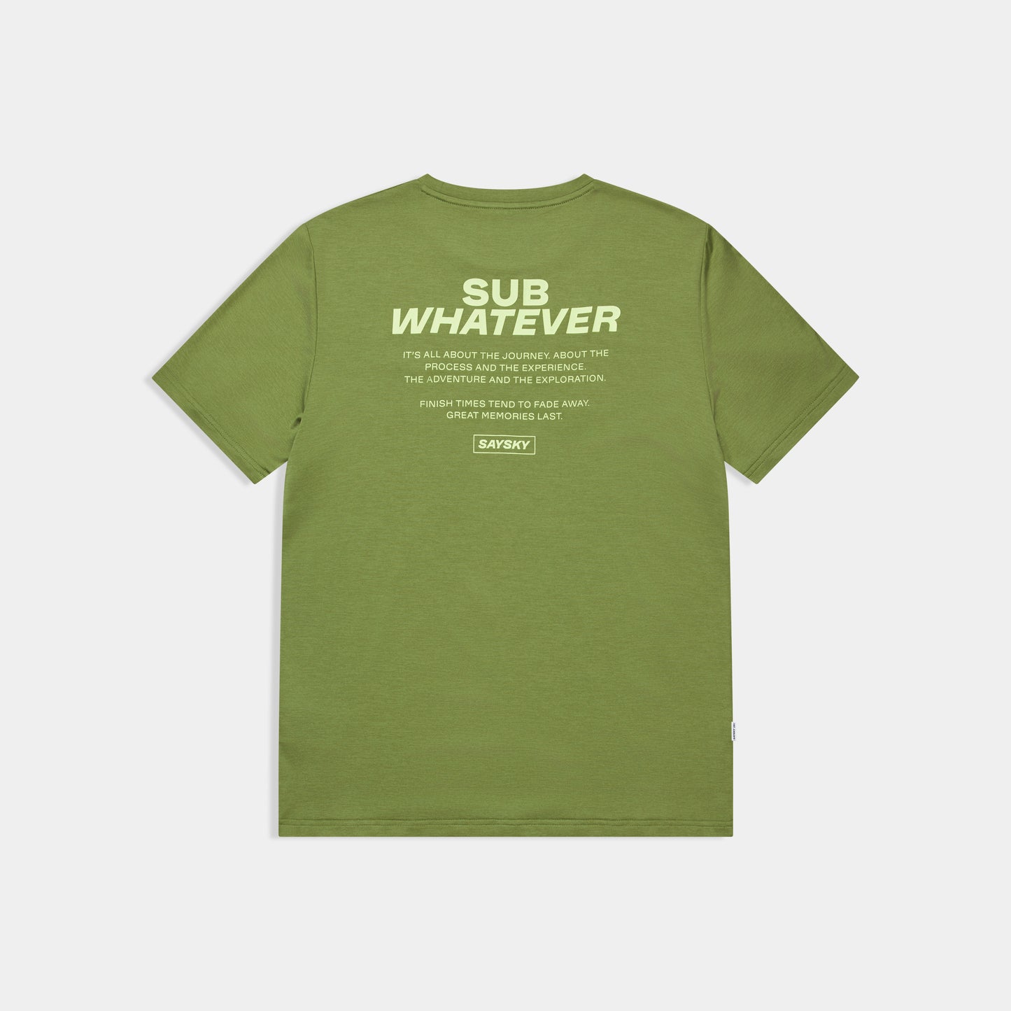 ランニングTシャツ SM25021c3011 Statement Pace T-shirt - Green [メンズ]