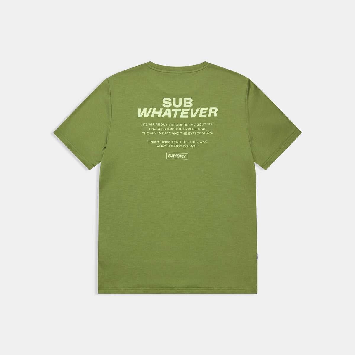 ランニングTシャツ SM25021c3011 Statement Pace T-shirt - Green [メンズ]