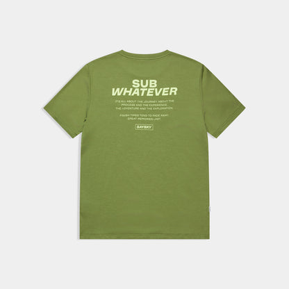 ランニングTシャツ SM25021c3011 Statement Pace T-shirt - Green [メンズ]
