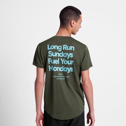 ランニングTシャツ SM25022c301 Statement Combat Pro T-shirt - Green [メンズ]