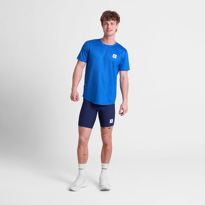 ランニングTシャツ SM25026c1063 Zig Zag Combat T-shirt - Bluezigzag [メンズ]