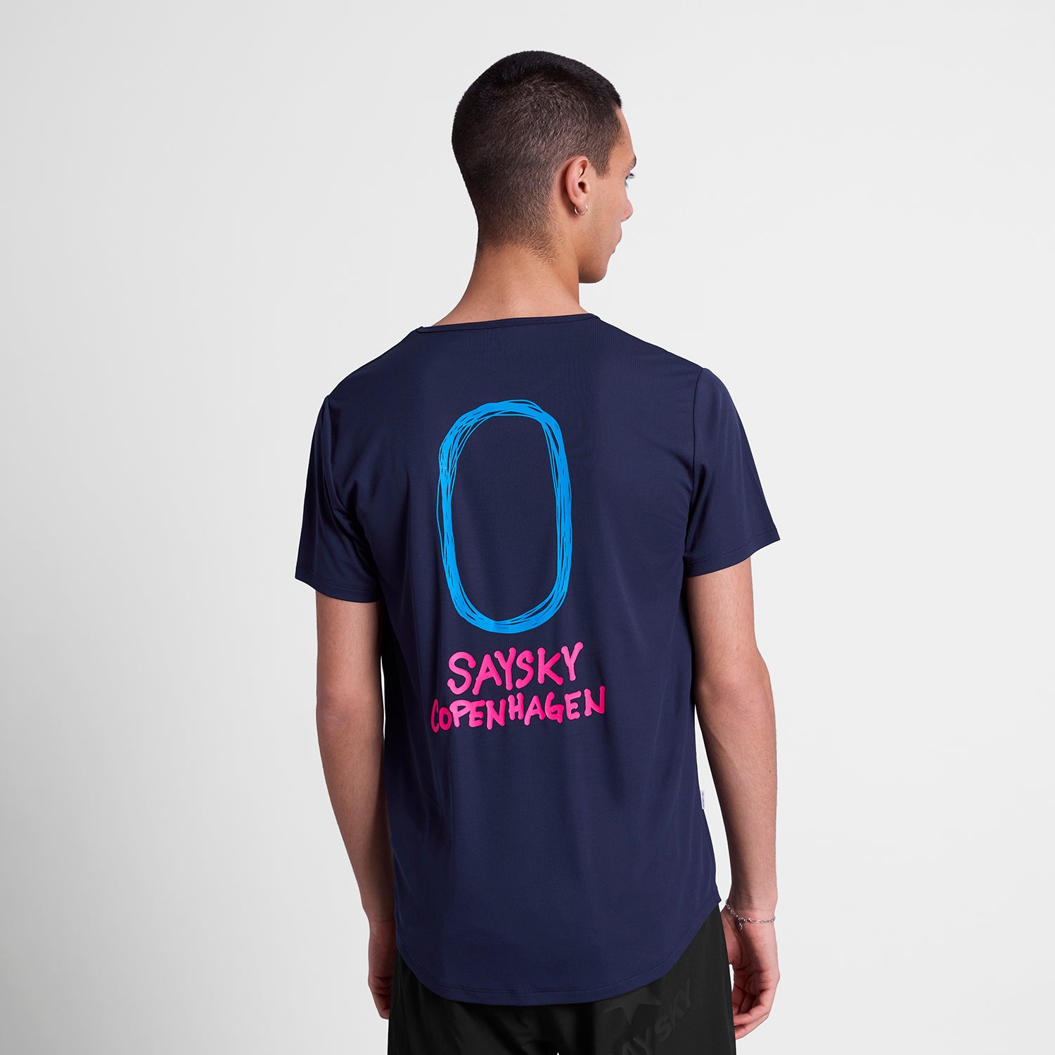 saysky グラデーションTシャツ　Sサイズ　ランニング □ 公式 □ SAYSKY/セイスカイ ランニングTシャツ LMRSS30c8001 Logo