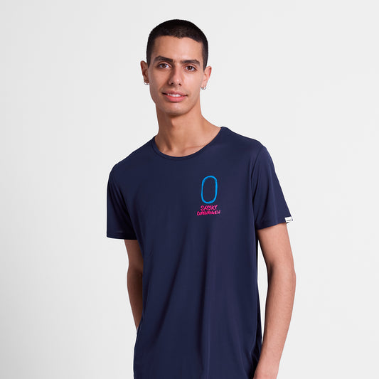ランニングTシャツ SM25027c201 Statement Flow T-shirt - Blue [メンズ]