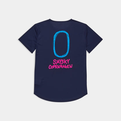 ランニングTシャツ SM25027c201 Statement Flow T-shirt - Blue [メンズ]