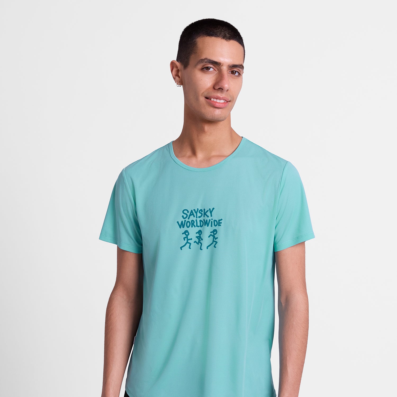 saysky グラデーションTシャツ　Sサイズ　ランニング □ 公式 □ SAYSKY/セイスカイ ランニングTシャツ LMRSS30c8001 Logo