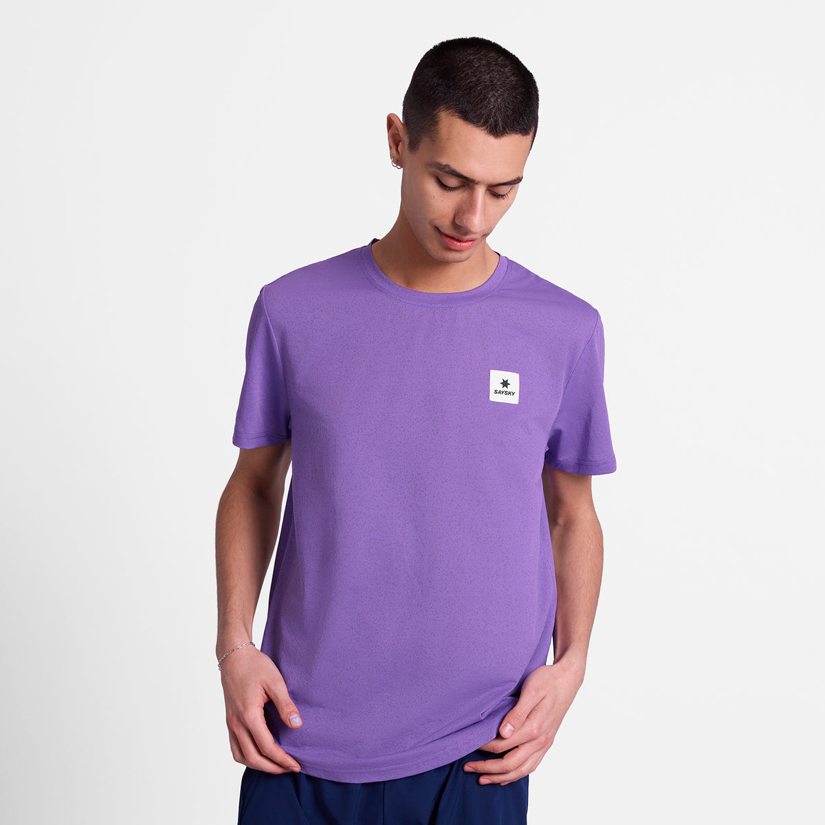 ランニングTシャツ SM25028c1074 Universe Combat T-shirt - Purpleuniverse [メンズ]