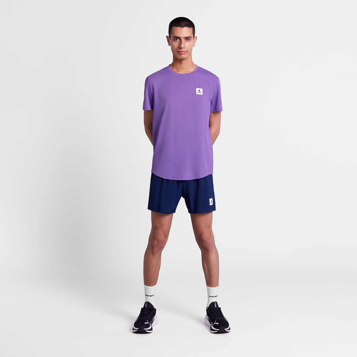 ランニングTシャツ SM25028c1074 Universe Combat T-shirt - Purpleuniverse [メンズ]