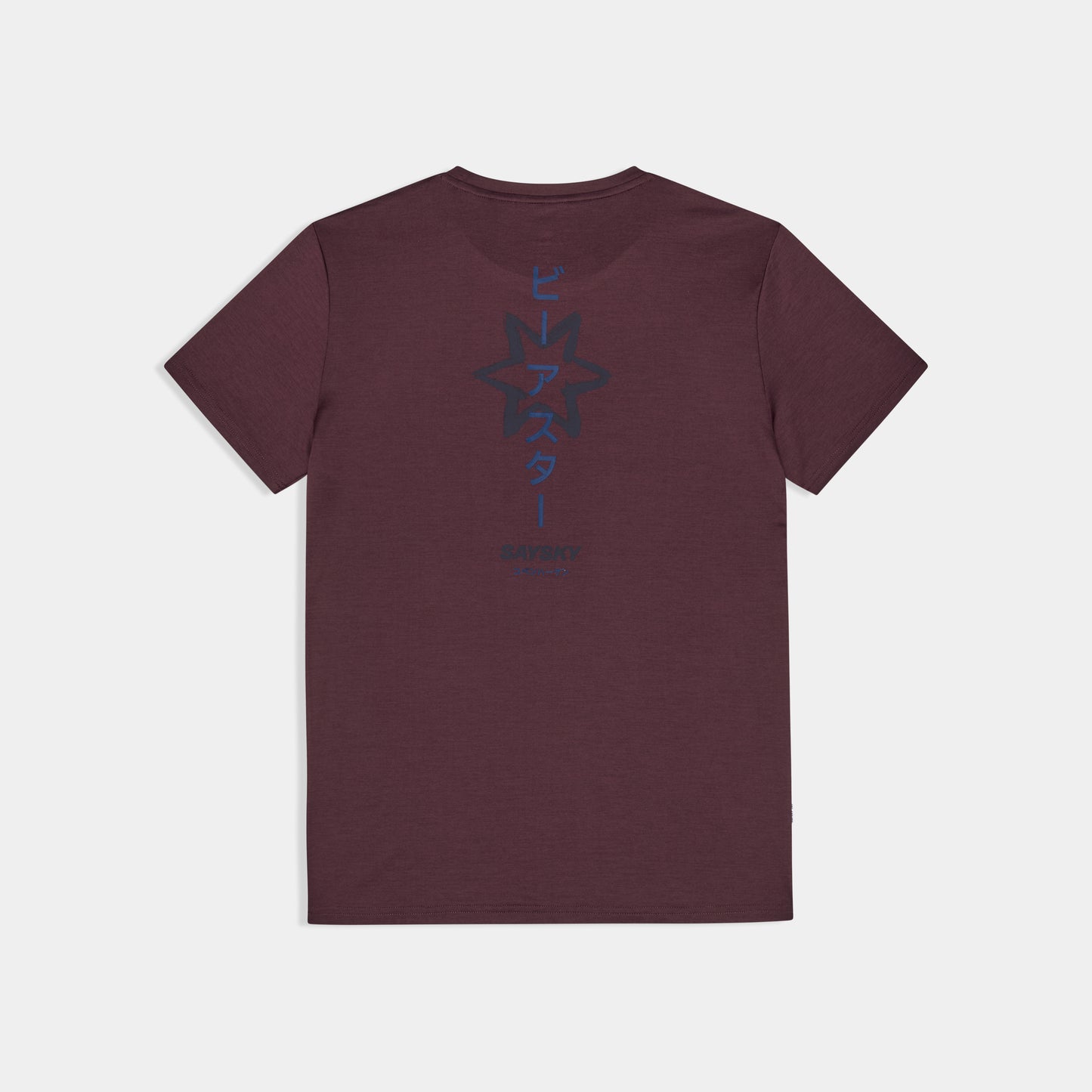ランニングTシャツ SM25034c5011 Statement Pace T-shirt - Burgundy [メンズ]