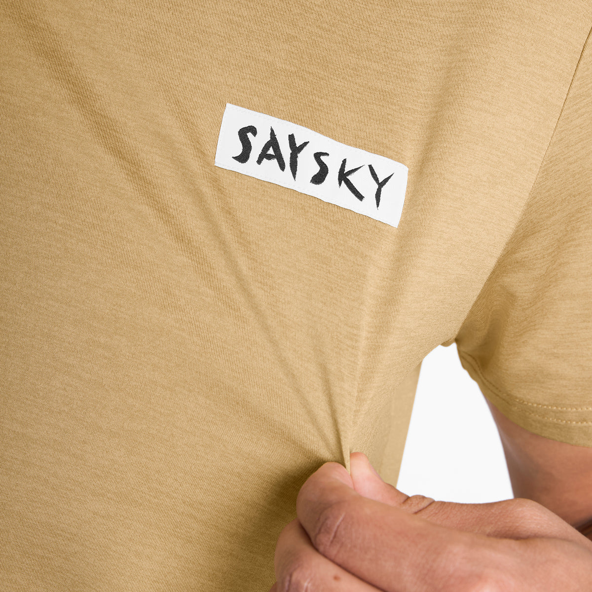 ランニングTシャツ SM25035c4010 Tiger Pace T-shirt - Beige [メンズ]