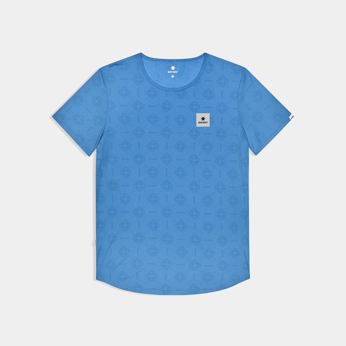 ランニングTシャツ SM25036c1075 Reactive Flow T-shirt - Blue Aop [メンズ]
