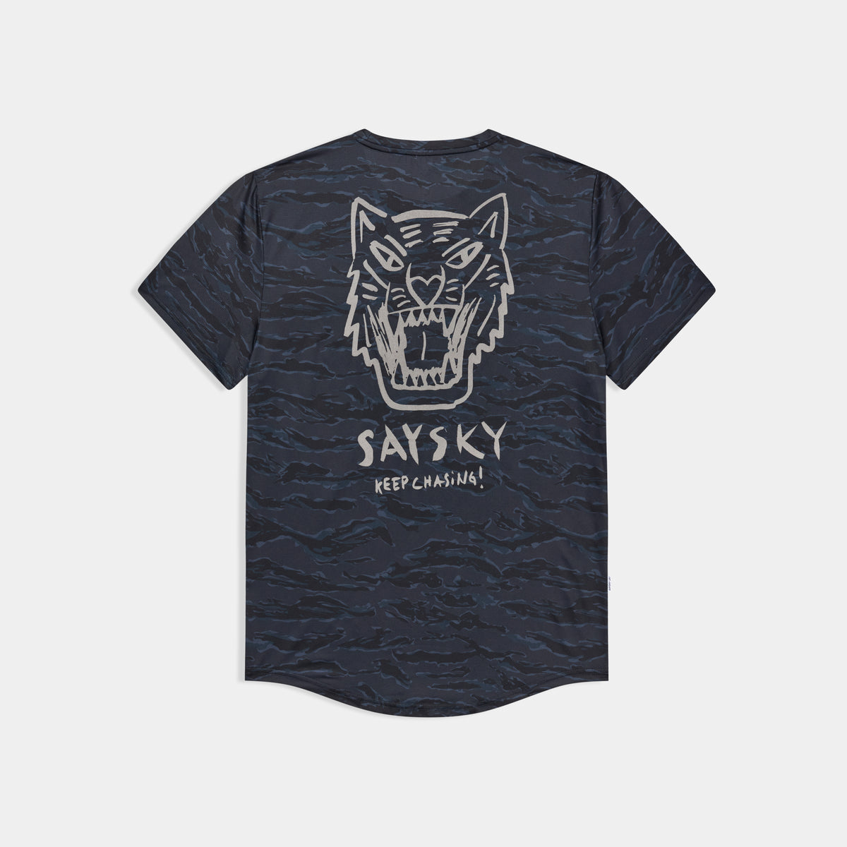ランニングTシャツ SM25037c1080 Tiger Combat T-shirt - Black Camo [メンズ]
