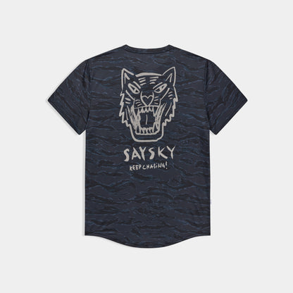 ランニングTシャツ SM25037c1080 Tiger Combat T-shirt - Black Camo [メンズ]