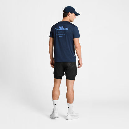 ランニングTシャツ SM25038c2001 Statement Pace T-shirt - Blue [メンズ]