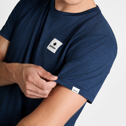 ランニングTシャツ SM25038c2001 Statement Pace T-shirt - Blue [メンズ]