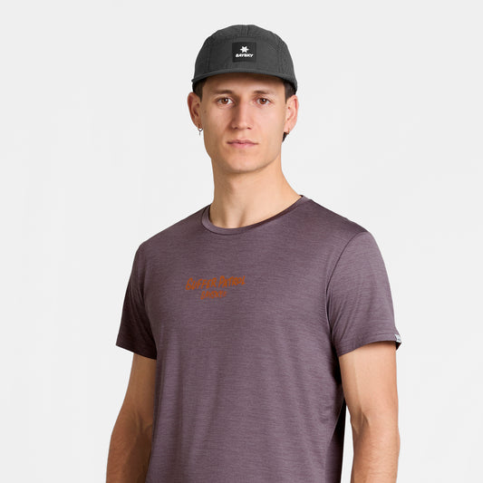 ランニングTシャツ SM25038c7014 Statement Pace T-shirt - Purple [メンズ]