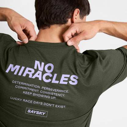 ランニングTシャツ SM25039c301 Statement Combat Pro T-shirt - Green [メンズ]