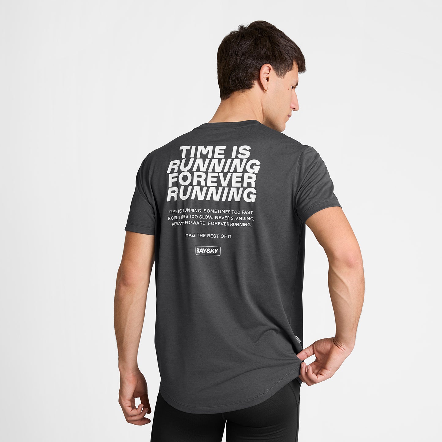 ランニングTシャツ SM25039c6009 Statement Combat Pro T-shirt - Grey [メンズ]