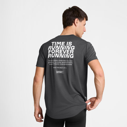 ランニングTシャツ SM25039c6009 Statement Combat Pro T-shirt - Grey [メンズ]