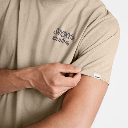 ランニングTシャツ SM25039c8001 Statement Combat Pro T-shirt - Sand [メンズ]