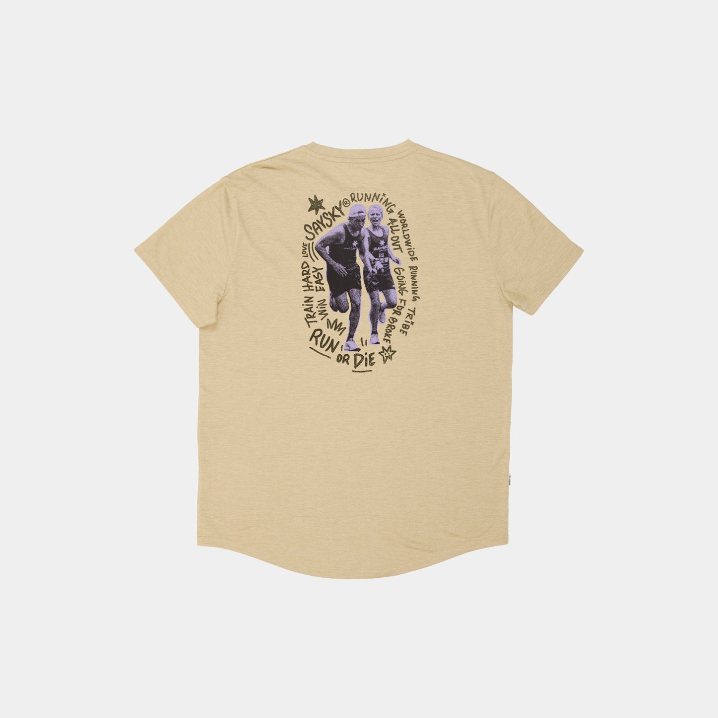 ランニングTシャツ SM25039c8001 Statement Combat Pro T-shirt - Sand [メンズ]