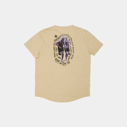 ランニングTシャツ SM25039c8001 Statement Combat Pro T-shirt - Sand [メンズ]