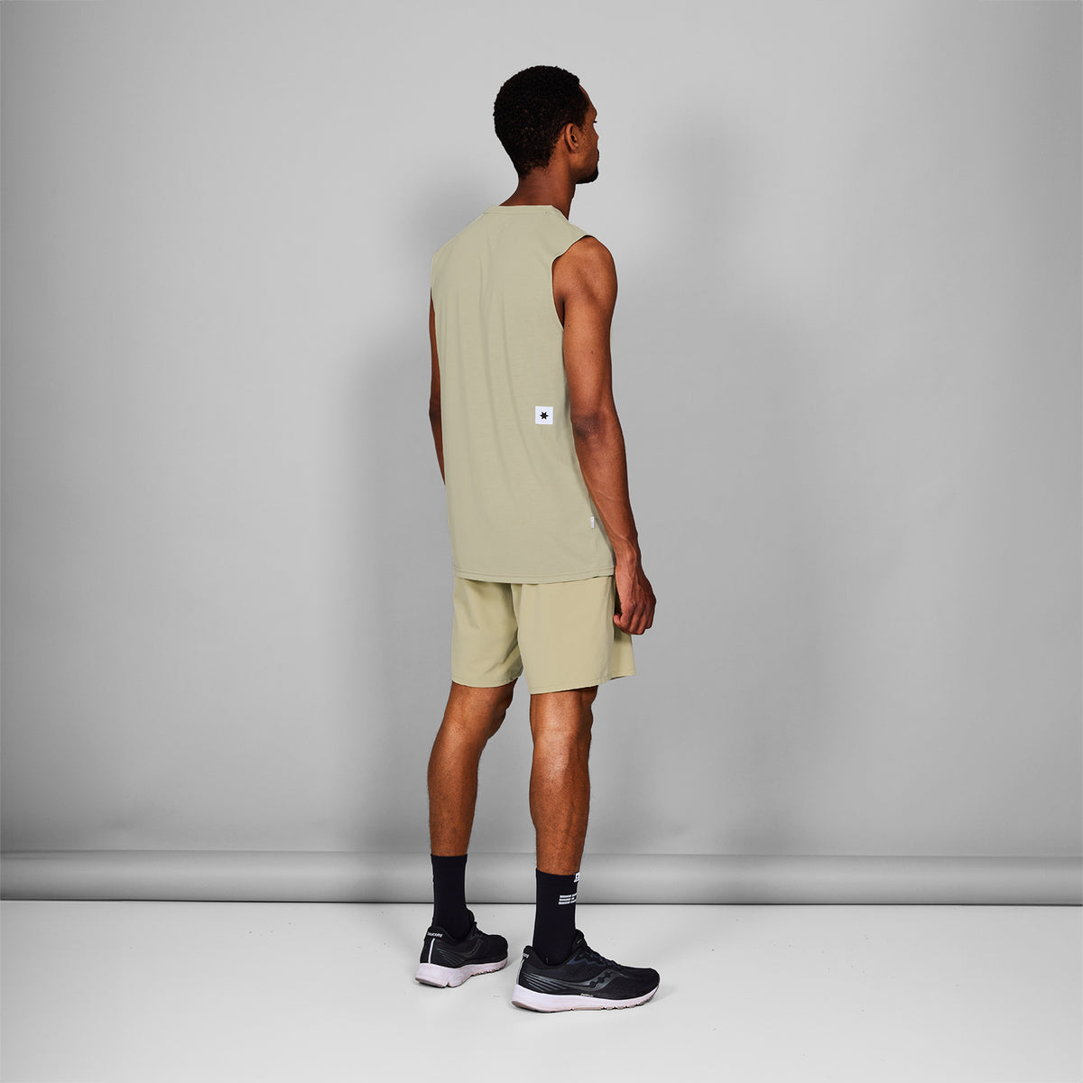 モーションシングレット SM30001c801 Clean Motion Tank - Beige [メンズ]