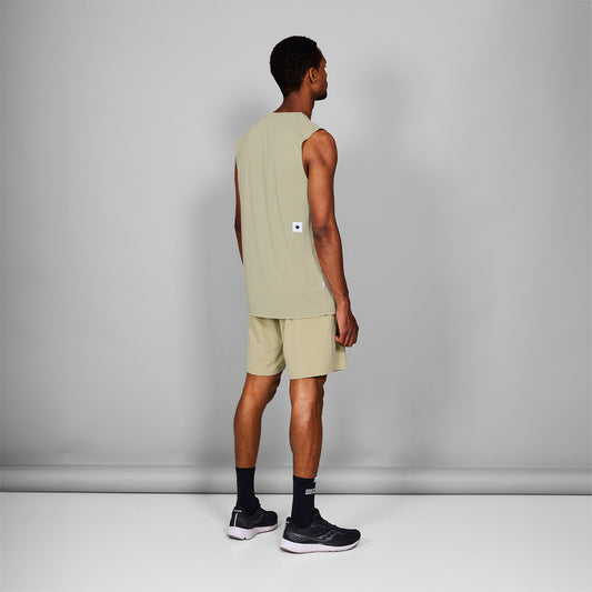 モーションシングレット SM30001c801 Clean Motion Tank - Beige [メンズ]