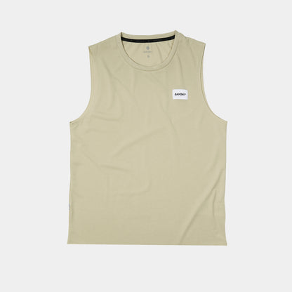 モーションシングレット SM30001c801 Clean Motion Tank - Beige [メンズ]