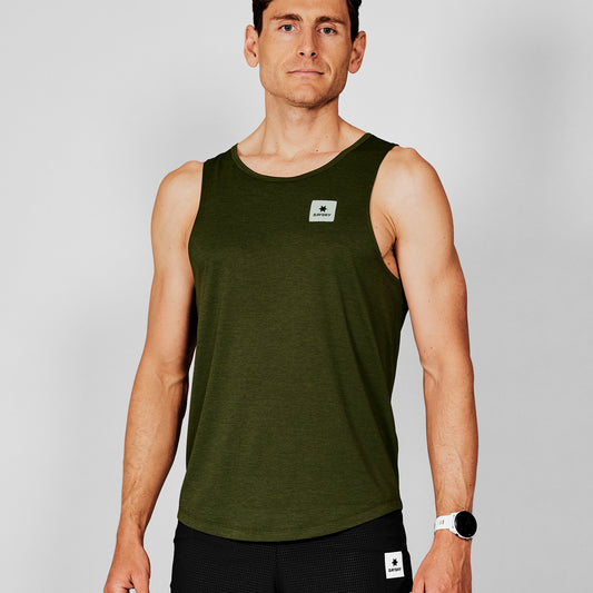レースシングレット SM30002c301 Clean Combat Pro Singlet - Green [メンズ]