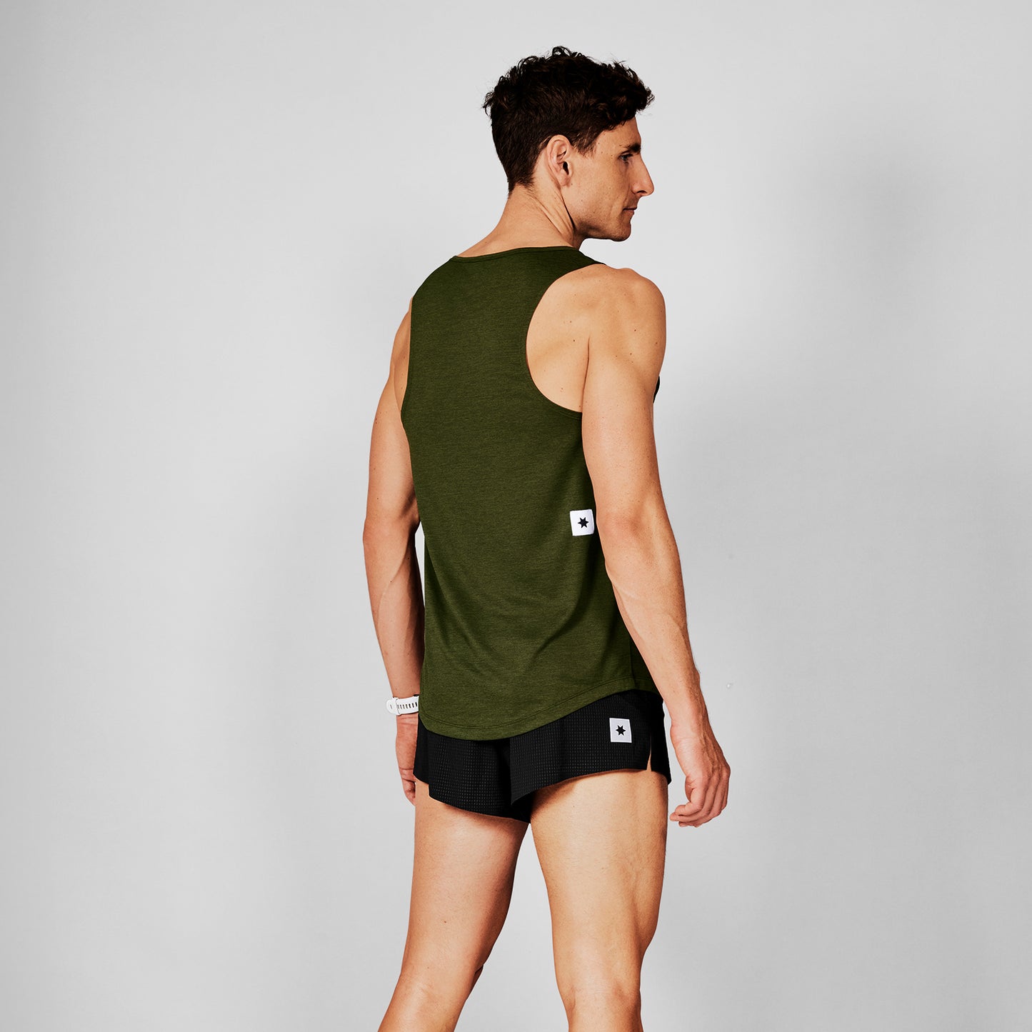 レースシングレット SM30002c301 Clean Combat Pro Singlet - Green [メンズ]