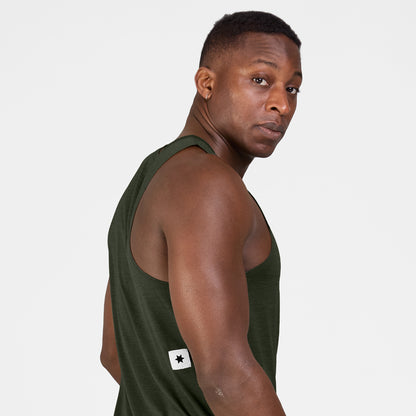 レースシングレット SM30002c301 Clean Combat Pro Singlet - Green [メンズ]