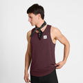 レースシングレット SM30002c5011 Clean Combat Pro Singlet - Burgundy [メンズ]