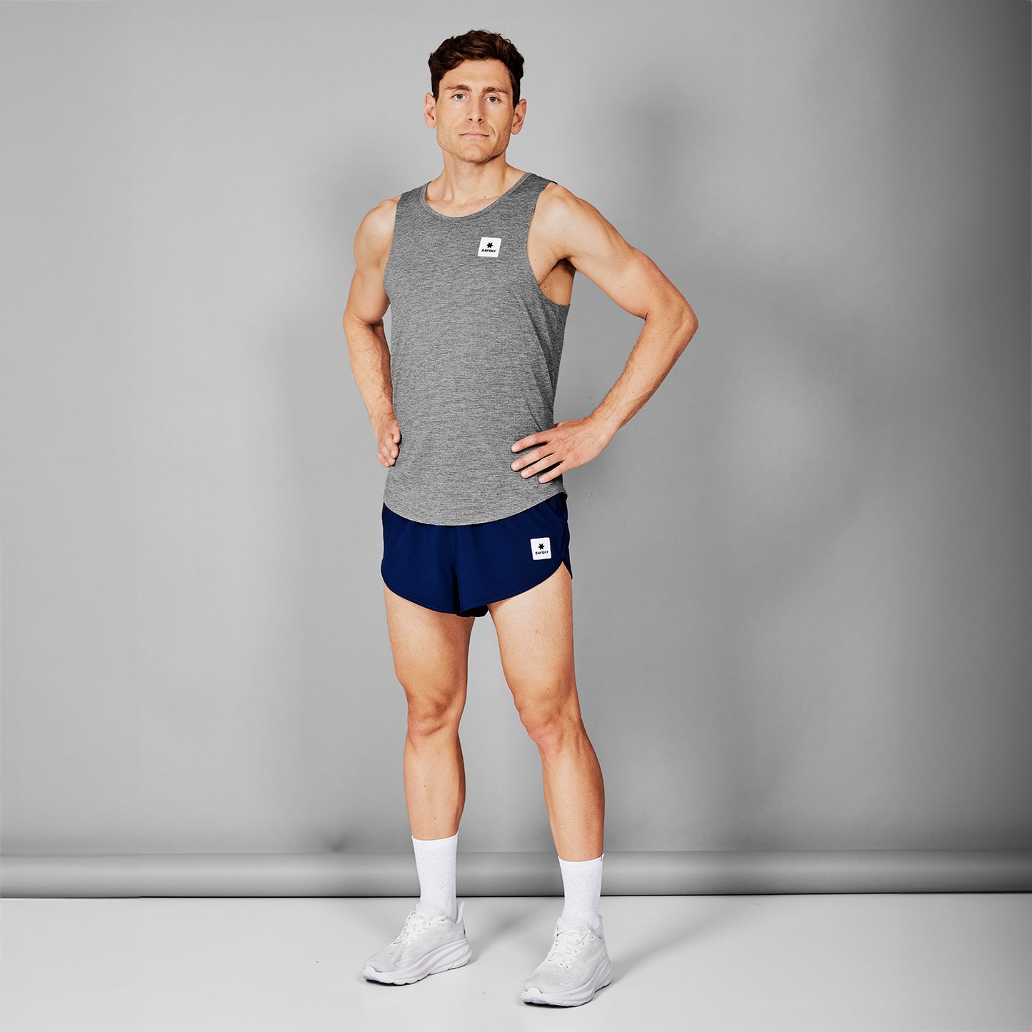 レースシングレット SM30002c6003 Clean Combat Pro Singlet - Grey [メンズ]