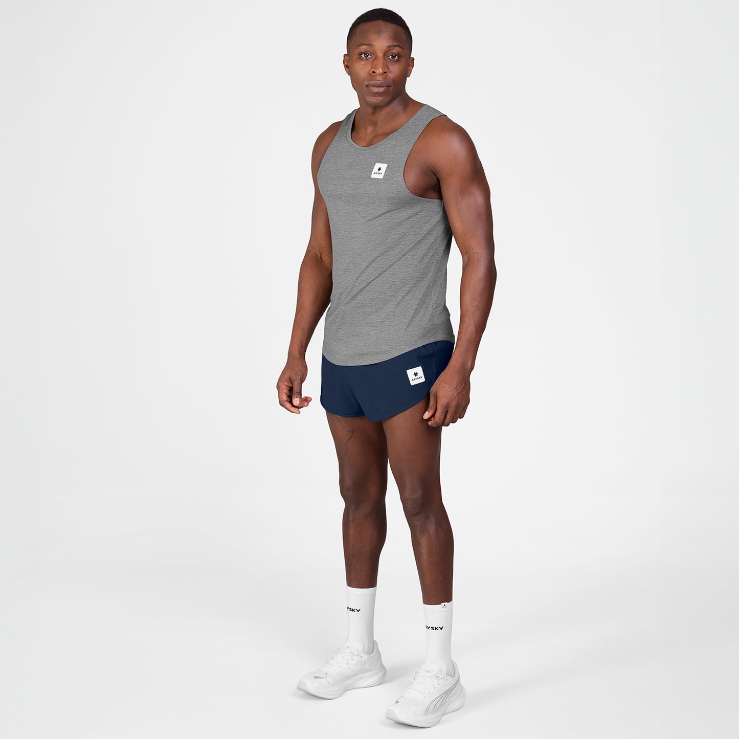 レースシングレット SM30002c6003 Clean Combat Pro Singlet - Grey [メンズ]