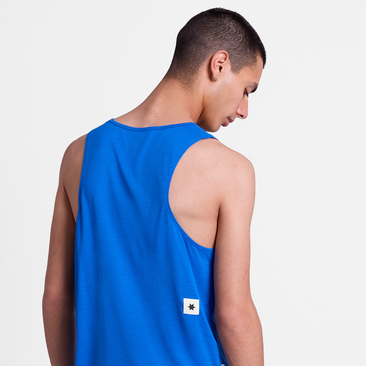 レースシングレット SM30003c2017 Logo Combat Pro Singlet - Blue [メンズ]