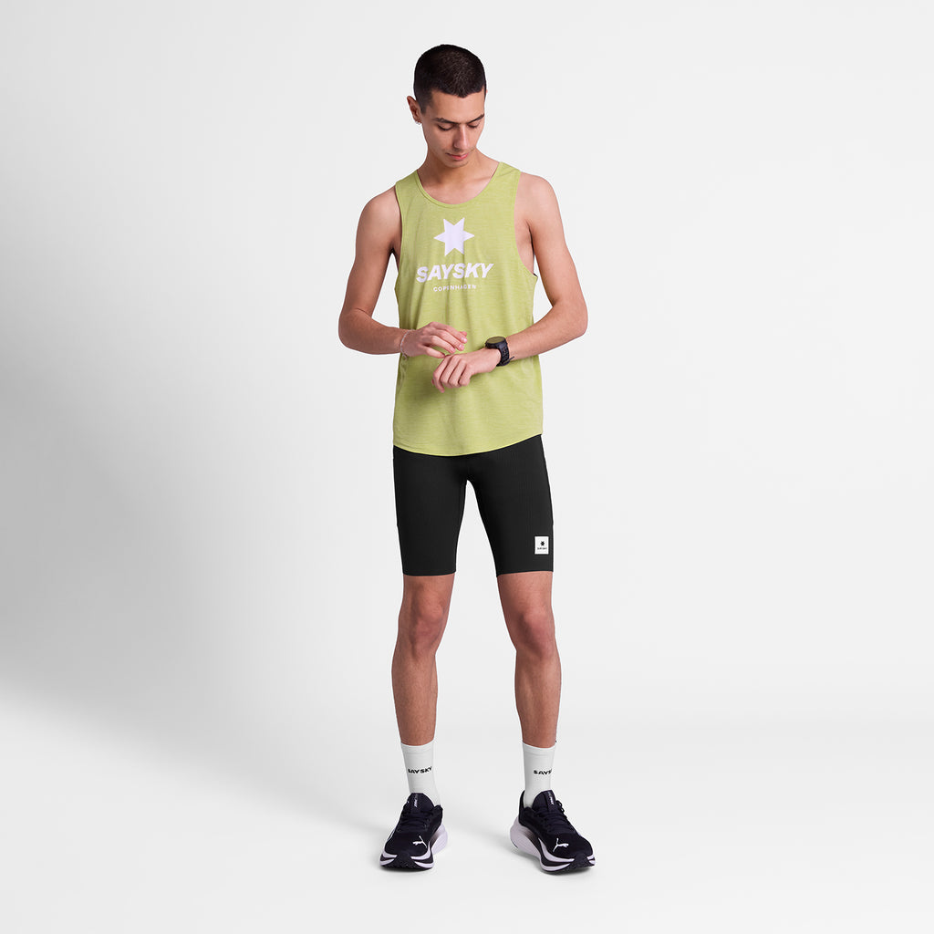 レースシングレット SM30003c4009 Logo Combat Pro Singlet - Yellow [メンズ]