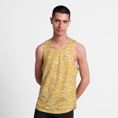 レースシングレット SM30005c1064 Tiger Combat Singlet - Yellowcamo [メンズ]
