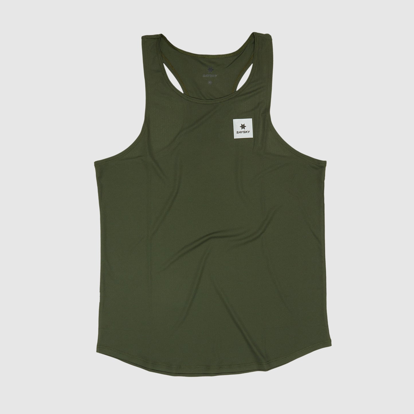 レースシングレット SM30008c301 Clean Flow Singlet - Green [メンズ]