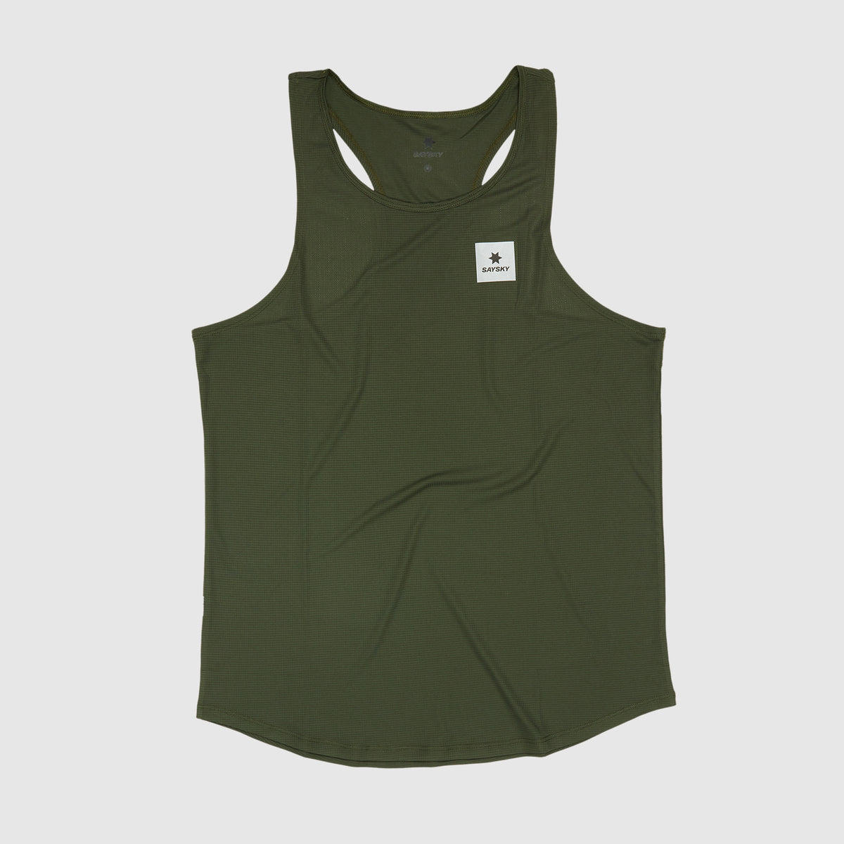 レースシングレット SM30008c301 Clean Flow Singlet - Green [メンズ]