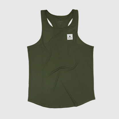 レースシングレット SM30008c301 Clean Flow Singlet - Green [メンズ]