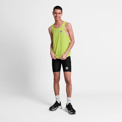 レースシングレット SM30009c1068 Reactive Flow Singlet - Yellowlogo [メンズ]