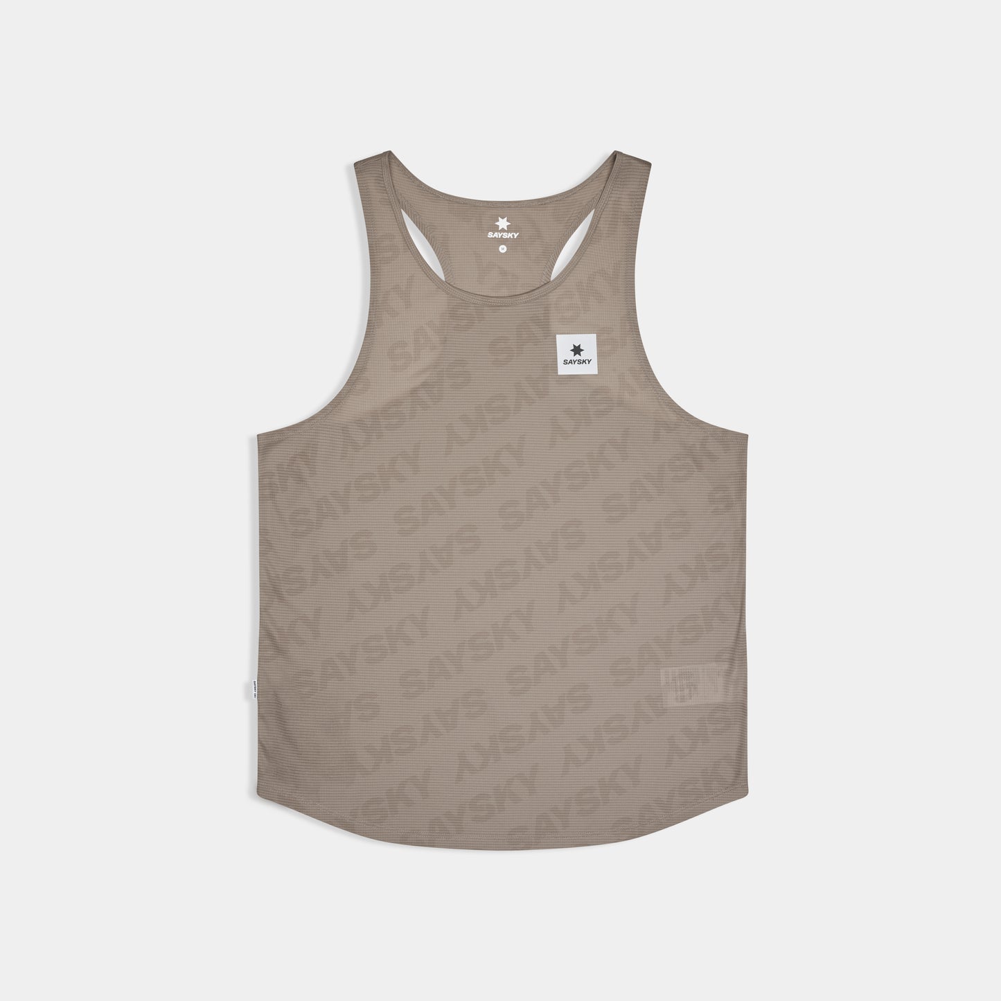 レースシングレット SM30009c1070 Reactive Flow Singlet - Darkbeigelogo [メンズ]