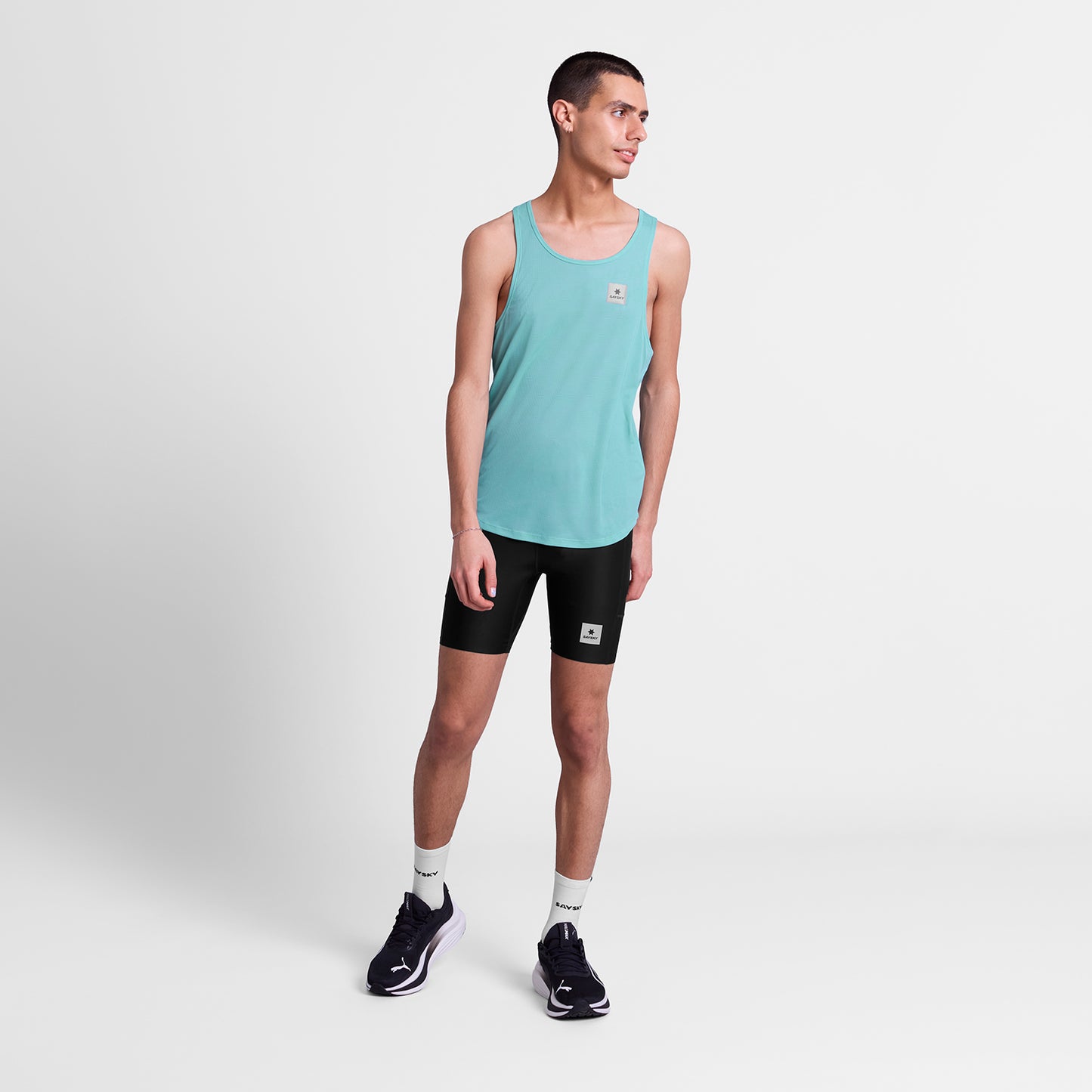 レースシングレット SM30009c1071 Reactive Flow Singlet - Bluelogo [メンズ]