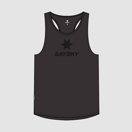 レースシングレット SM30010c902 Logo Flow Singlet - Black [メンズ]